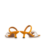 Saboti dama eleganti , piele naturala , accesoriu lantisor - imagine 3