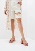 Saboti dama eleganti , piele naturala , bej