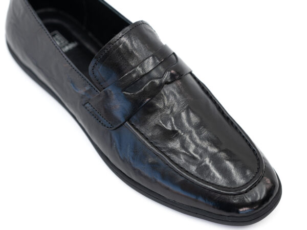 Pantofi casual barbati , piele naturala lucioasa - imagine 2