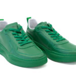 Pantofi barbati sport, piele naturala , verzi