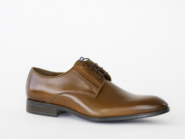 Pantofi eleganti barbati , piele naturala ,maro - imagine 4