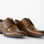 Pantofi eleganti barbati , piele naturala ,maro