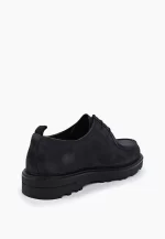 Pantofi casual barbati , piele intoarsa , bleumarin - imagine 4