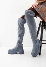 Cizma elegaanta , bleu