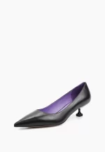 Pantofi Stiletto eleganti , negri - imagine 5