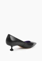 Pantofi Stiletto eleganti , negri - imagine 4