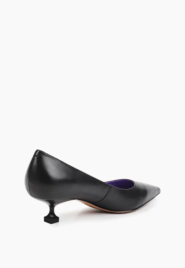 Pantofi Stiletto eleganti , negri - imagine 4