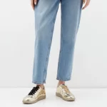 Sneakers dama din piele lucioasa , auriu