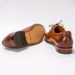 Pantofi eleganti barbati , piele naturala , maro - imagine 4