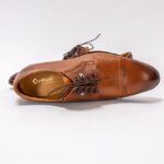 Pantofi eleganti barbati , piele naturala , maro - imagine 2
