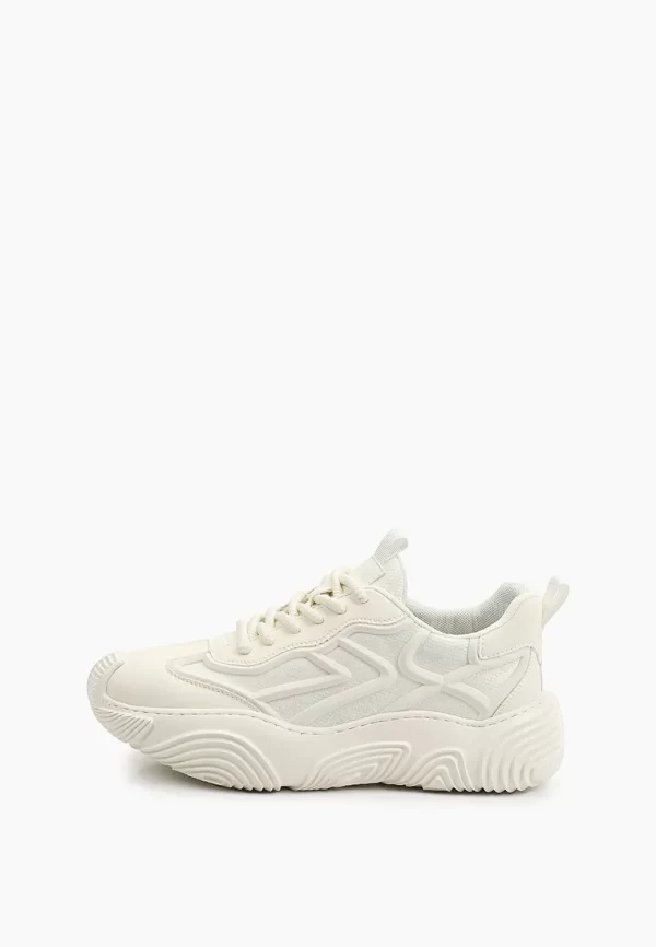 Pantofi barbati sport, piele naturala , albi - imagine 2