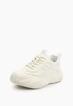 Pantofi barbati sport, piele naturala , albi