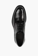 Pantofi negri, piele naturala - imagine 5