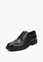 Pantofi negri, piele naturala