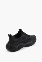 Adidasi negri, piele naturala - imagine 3