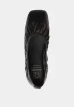 Balerini negri, piele naturala - imagine 2