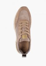 Adidasi piele intoarsa maro, gri - imagine 5