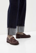 pantofi piele naturala, maro