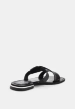 Saboti dama, cu accesoriu argintiu - imagine 4