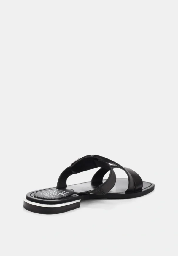 Saboti dama, cu accesoriu argintiu - imagine 4