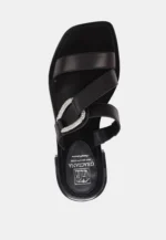 Saboti dama, cu accesoriu argintiu - imagine 5