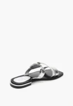 Saboti dama, accesoriu argintiu cu pietre - imagine 5