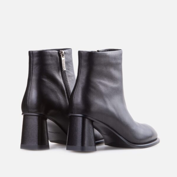Botine dama negre din piele naturala - imagine 3