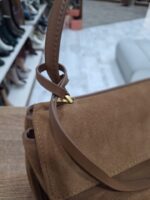 Geanta Rodeo maro, din piele intoarsa si piele naturala - imagine 3