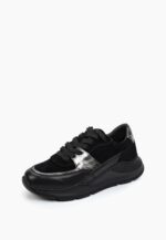 Adidasi negri, piele intoarsa - imagine 2