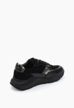 Adidasi negri, piele intoarsa - imagine 3