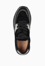 Adidasi negri, piele intoarsa - imagine 5
