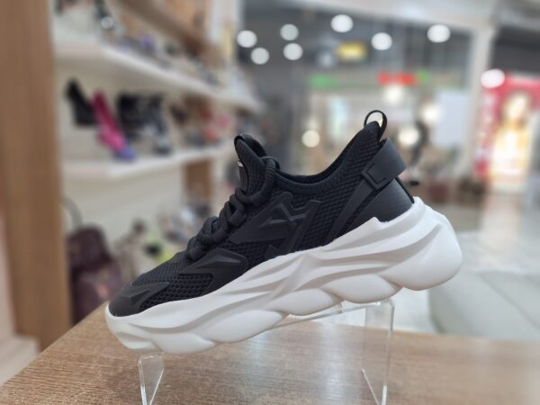 Pantofi sport tip chunky sneakers negri c-473 - imagine 10