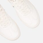 Pantofi sport de dama albi din piele naturala c-443 - imagine 4