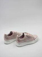 Pantofi sport roz prafuit cu textura metalizata c-458 - imagine 5