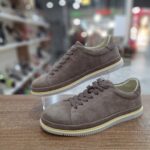 Sneakers casual din piele intoarsa c-476