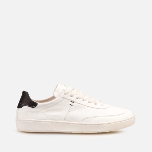 Pantofi sport de dama albi din piele naturala c-443 - imagine 7