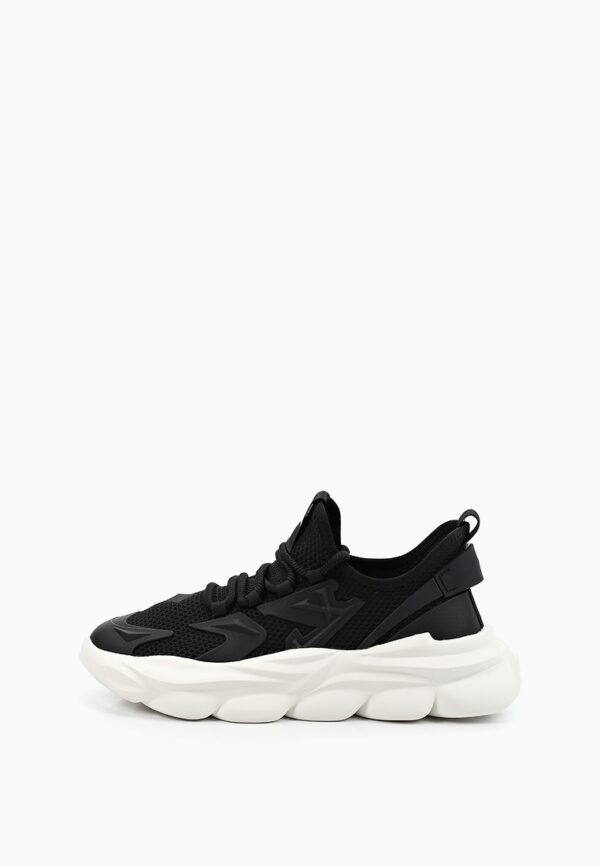Pantofi sport tip chunky sneakers negri c-473 - imagine 5