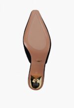 Pantofi decupati negri, piele intoarsa c-507 - imagine 6