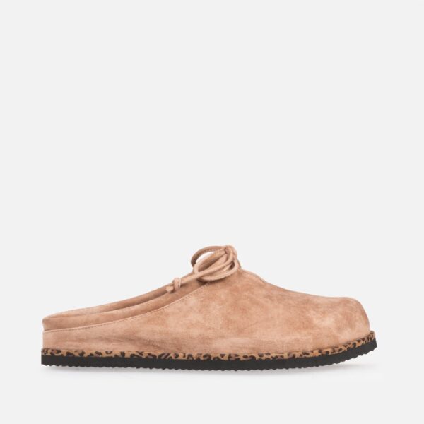 Saboti dama bej din piele intoarsa c-523 - imagine 2