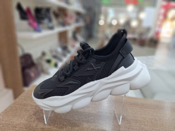 Pantofi sport tip chunky sneakers negri c-473 - imagine 7